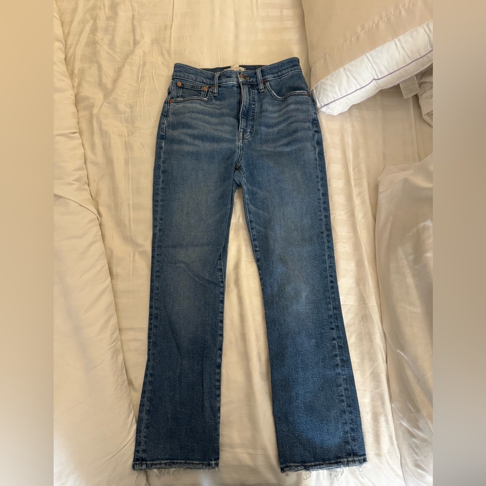 Madewell Slim Demi Boot Jean - size 26